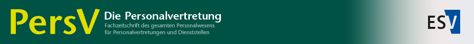 Die Personalvertretung